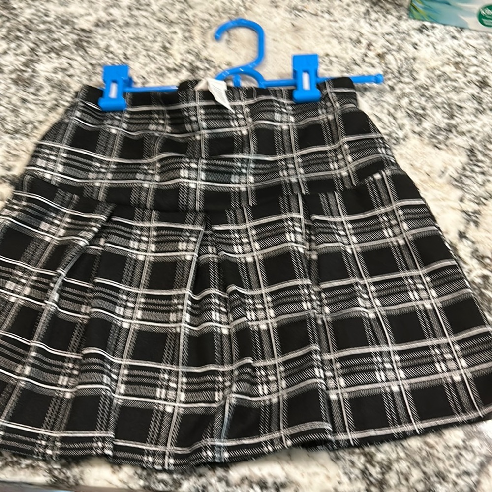 Plaid skirt